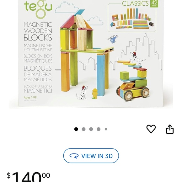 Tegu Magnetic Block Set - Picture 3 of 3